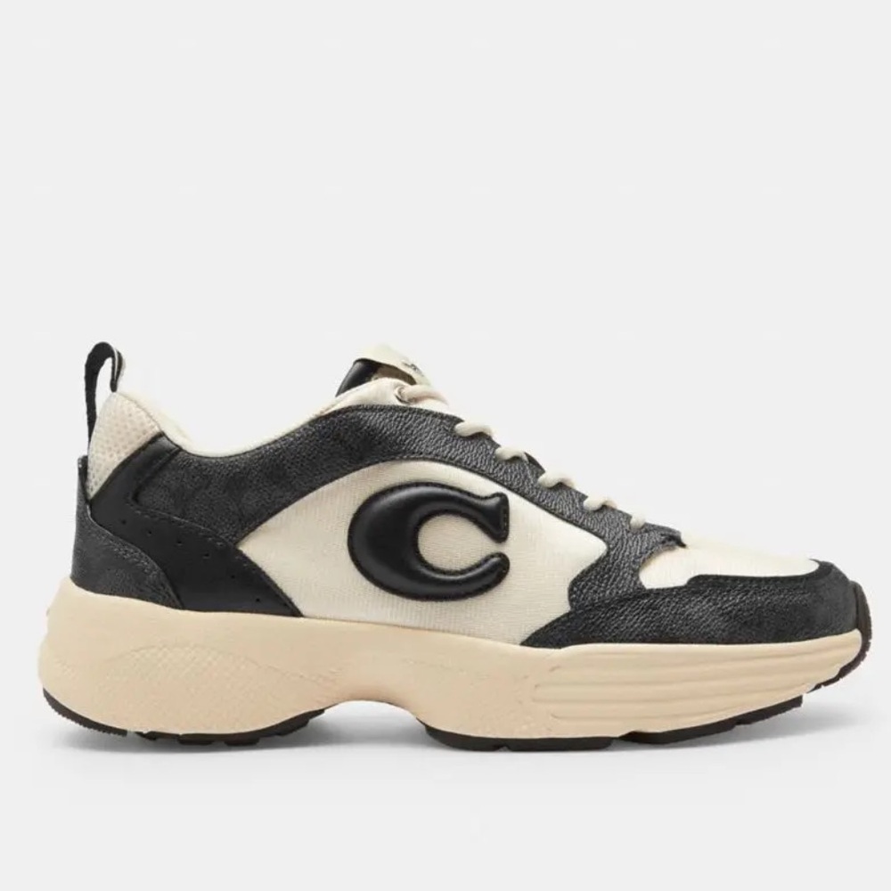 Coach Signature tech runner in Graphite - Picture 5 of 12